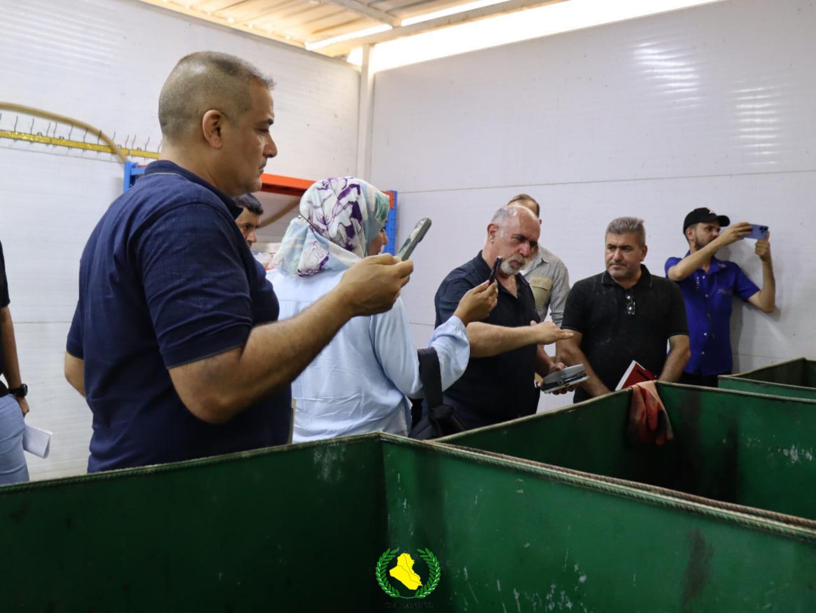 Ministry of Environment visit to the Hazardous Waste Treatment Centre of CLC